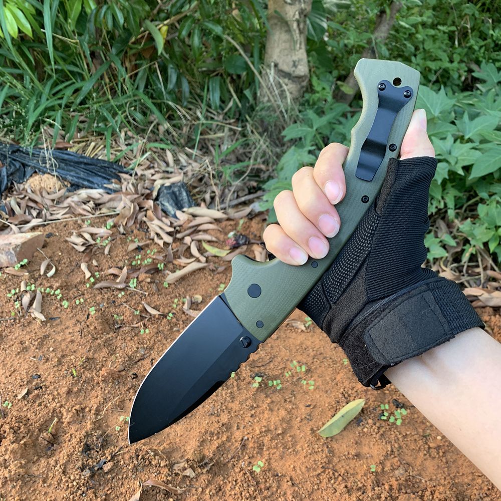 Nova faca de caça dobrável 5Max, facas táticas militares, lâmina S350VN, cabo G10, EDC, faca de acampamento para caminhadas ao ar livre, ferramenta de sobrevivência
