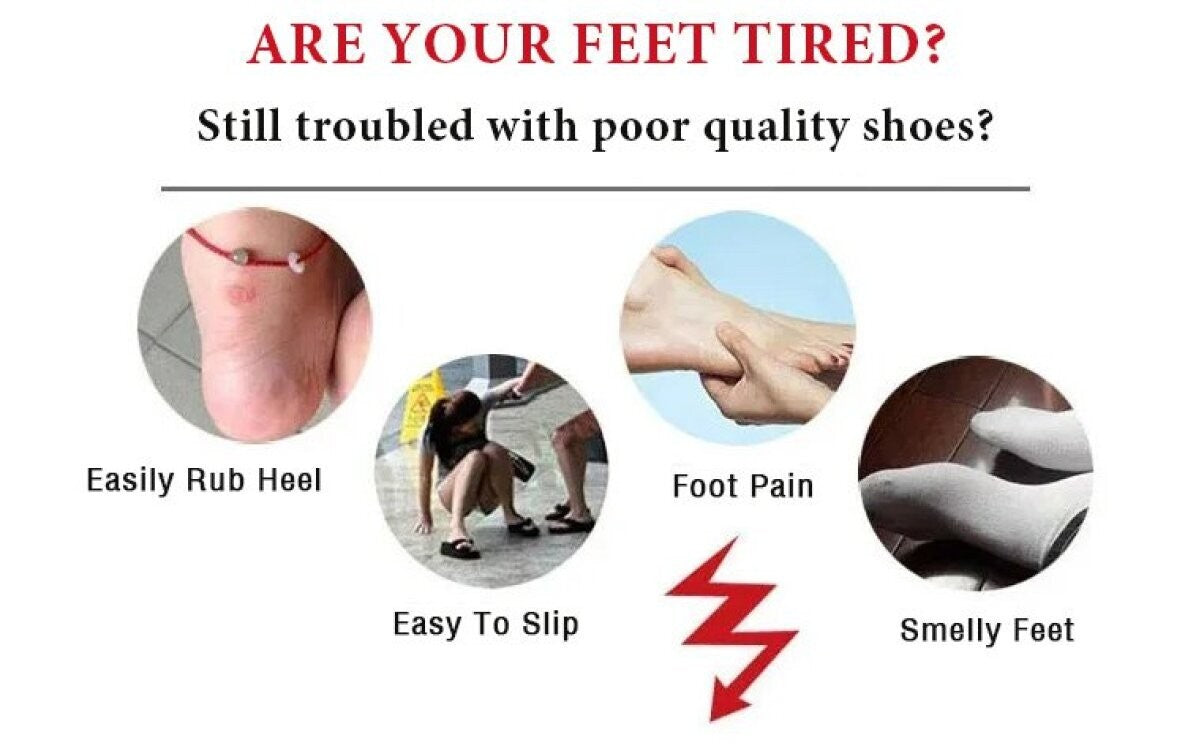 Four Seasons Shoes Soft Bottom Middle-aged Women's Shoes Chunky Heeled Mom Shoes Comfortable Casual Work Leather Shoes