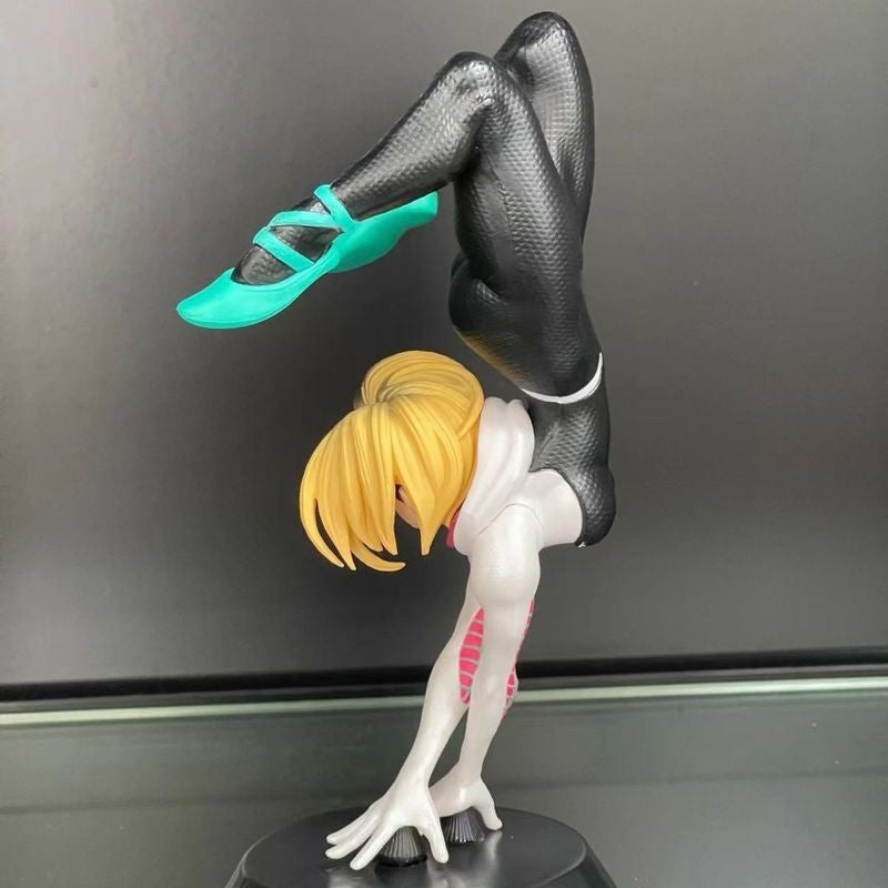 18cm Spidergwen Figure Spider Girl Anime Figure Movie Role Gwen Action Figurine Collectible Toys Decoration Pvc Model Doll Gifts
