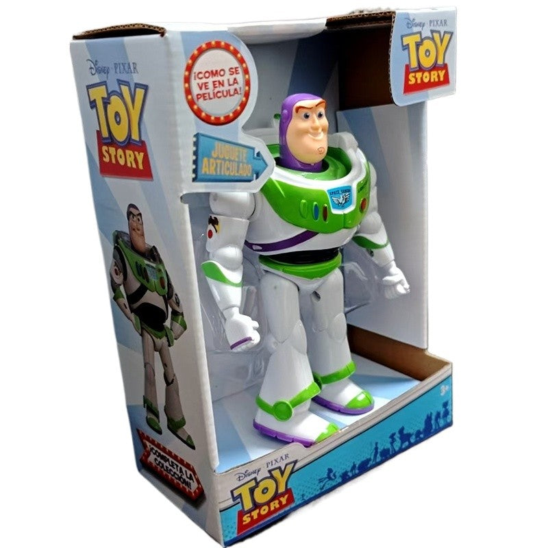 QUENTE Disney Toy Story 3 Buzz Lightyear Woody Boneco Anime Modelo Estátua Ornamento Pingente Boneca de Ação Coleção Presente de Natal Infantil