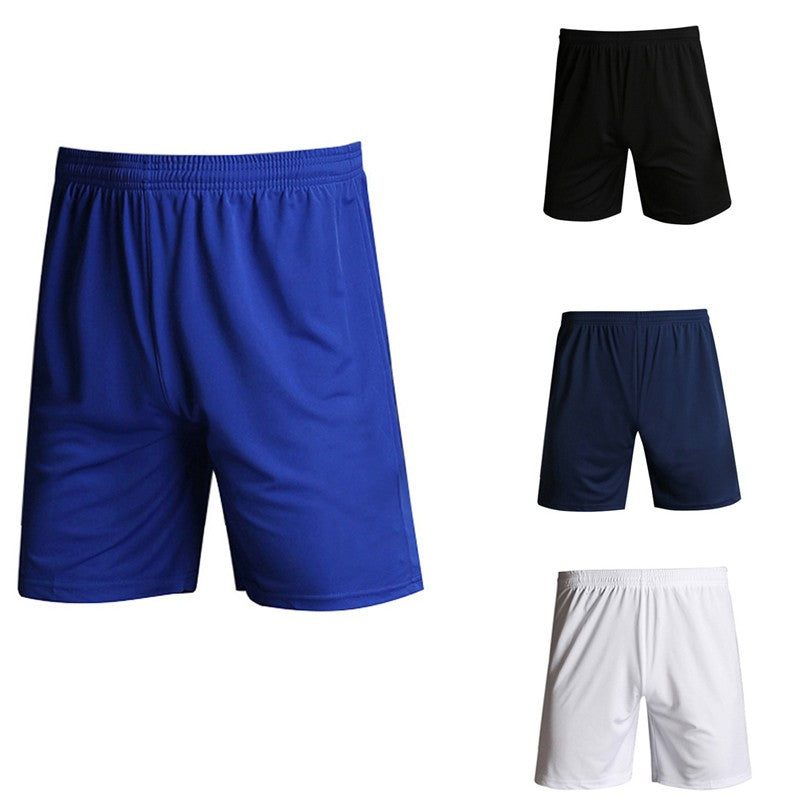Men's Football Running Shorts Quick-drying Fitness Black Double Layer Shorts New Sport Workout Training Short Pants?