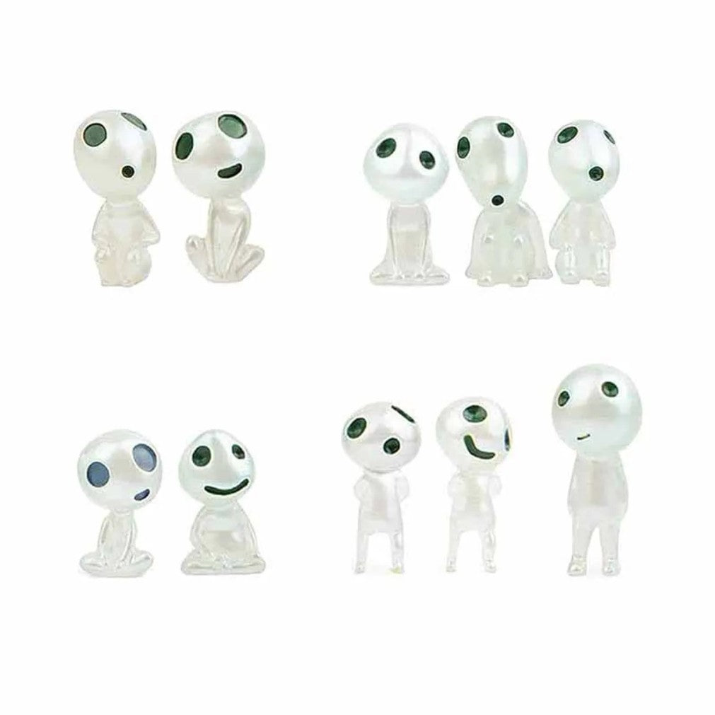Decoração de Paisagem em Miniatura de 10 peças, Brilha no Escuro, em Formato de Princesa, Decoração de Casa, Decoração de Jardim, Ornamento que Brilha no Escuro