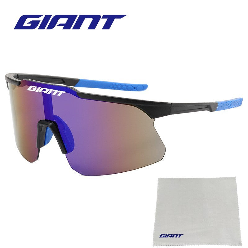Óculos de sol esportivos gigantes masculinos e femininos para ciclismo ao ar livre, bicicleta, direção, viagem, podem ser combinados com um estojo de pano para óculos.