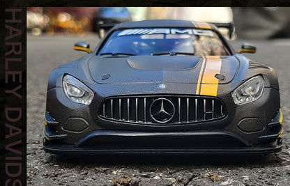 Motornax 1:24 Mercedes-Benz AMG GT3 Liga de Metal Fundido e Veículos de Brinquedo Modelo de Carro em Miniatura Carros de Brinquedo para Crianças
