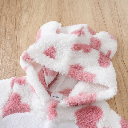 Baby cartoon happy elephant/giraffe pattern fake two casual striped long-sleeved onesies for toddlers and baby boys