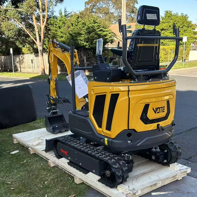 Miniescavadeira hidráulica de esteira de 1,6 tonelada mais vendida, multifuncional, personalizável para aplicações de jardinagem agrícola