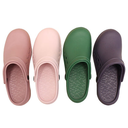 High Quality Scrub Shoes Non-slip Dentist Nursing Clogs Healthcare Service Work Slippers Soft Operating Room Protective Clogs
