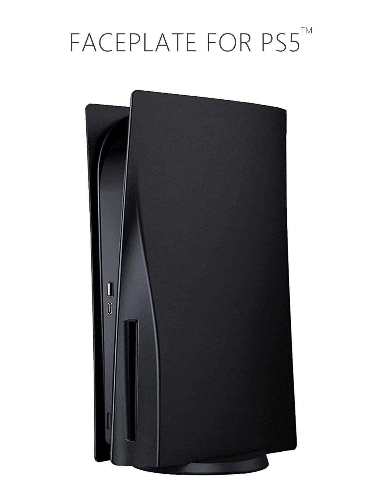 DATA FROG Replacement Plate Compatible with PS5 Disc Version Protective Hard Case Faceplate Shell For PS5