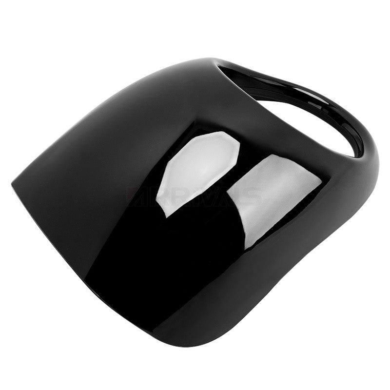 Motorcycle Bright Black Front Headlight Fairing Cover ABS Plastic For Harley Dyna Street Bob Sportster XL 883 1200 1986-Up