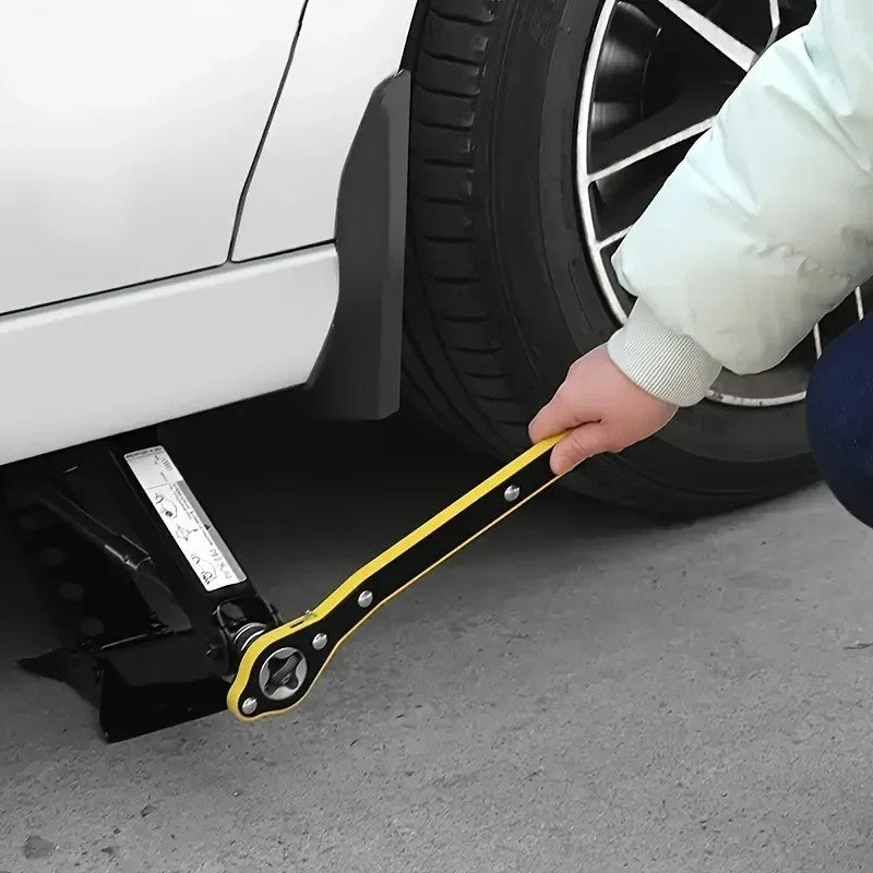 Auto Labor Saving Jack Ratchet Wrench Tire Jack Removal Wrench Cross car Labor Saving Wrench Rocker Arm
