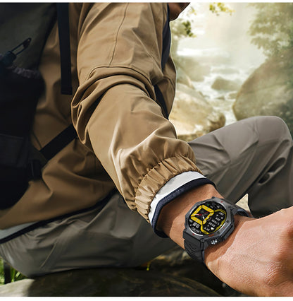 2025 Novo Smartwatch T-Rex 3 Ultra GPS Masculino 10ATM IP68 À Prova D'água GNSS de Banda Dupla Integrado Bússola Smartwatch Esportivo Militar