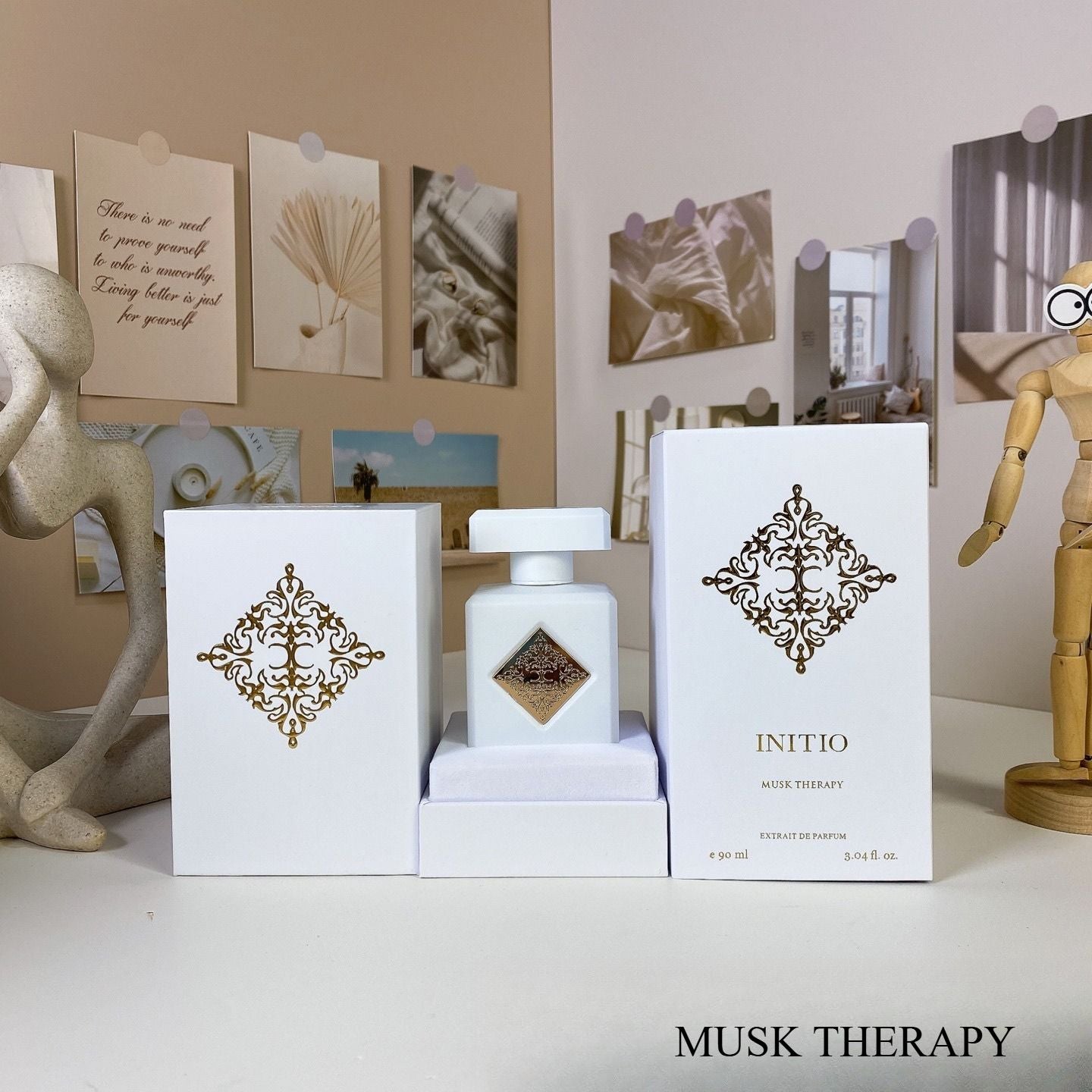 Perfume Unissex 90ml – Eau de Parfum Oriental Amadeirado de Luxo de Longa Duração com Oud, Baunilha, Almíscar e Rosa para uma Fragrância Marcante Diária
