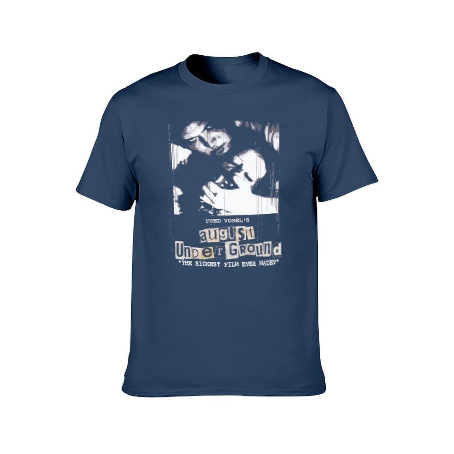 August Underground (2001) America Horro T-Shirt t shirt man plain t shirts for man pack cotton T-Shirt