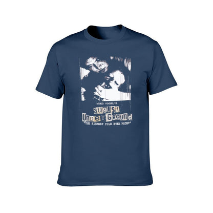 August Underground (2001) America Horro T-Shirt t shirt man plain t shirts for man pack cotton T-Shirt