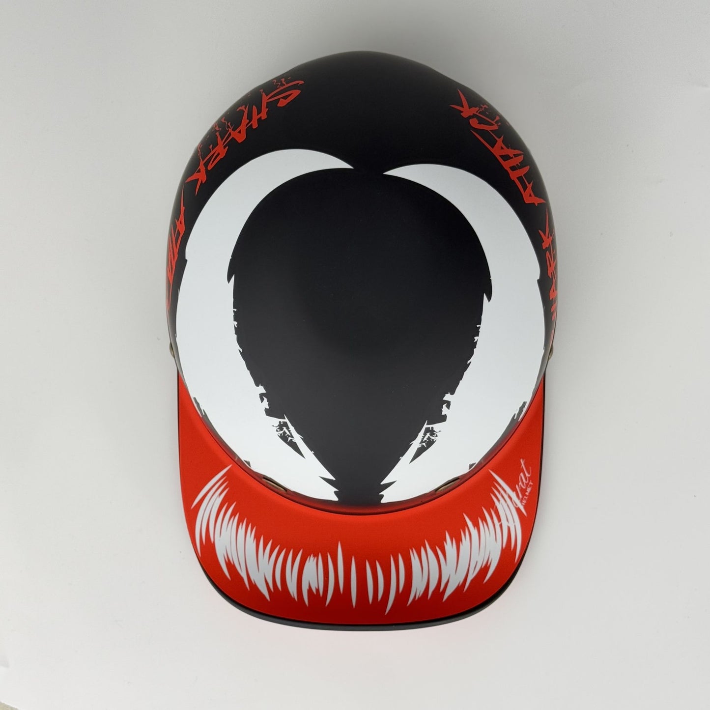 Capacete Aberto para Moto Unissex Adulto Aprovado pelo DOT Modelo "Meia Concha" para Moto ou Scooter