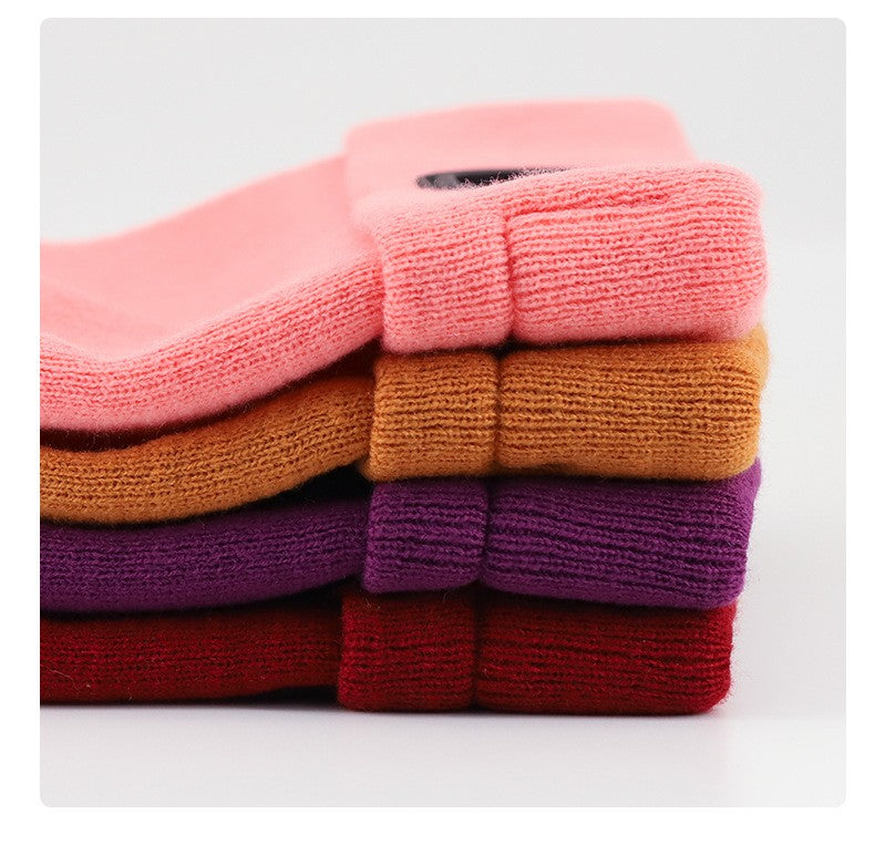 LED Light Knitted Hat Warm Elastic Beanie Autumn Winter Outdoor Sports Night Fishing Hiking Camping Glow Bonnet Unisex Headlight