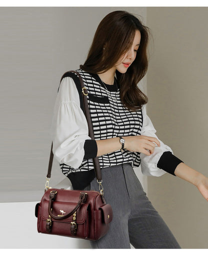 Luxury Designer Soft Pu Leather Shoulder Crossbody Messenger Bags for Women 2026 High Quality Casual Ladies Purses and Handbags