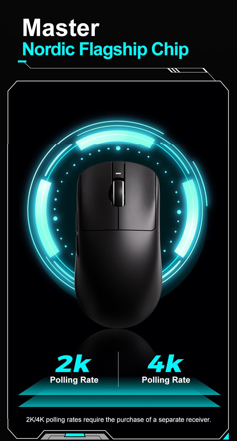 ATK VXE R1 Pro MAX Dragonfly R1 Bluetooth Gaming Mouse PAW3395 2.4G Wireless E-sports Mice Rechargeable Lightweight Ergonomic