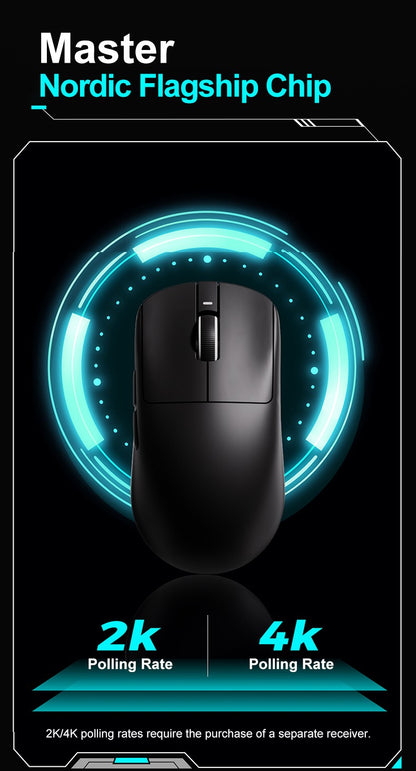 ATK VXE R1 Pro MAX Dragonfly R1 Bluetooth Gaming Mouse PAW3395 2.4G Wireless E-sports Mice Rechargeable Lightweight Ergonomic