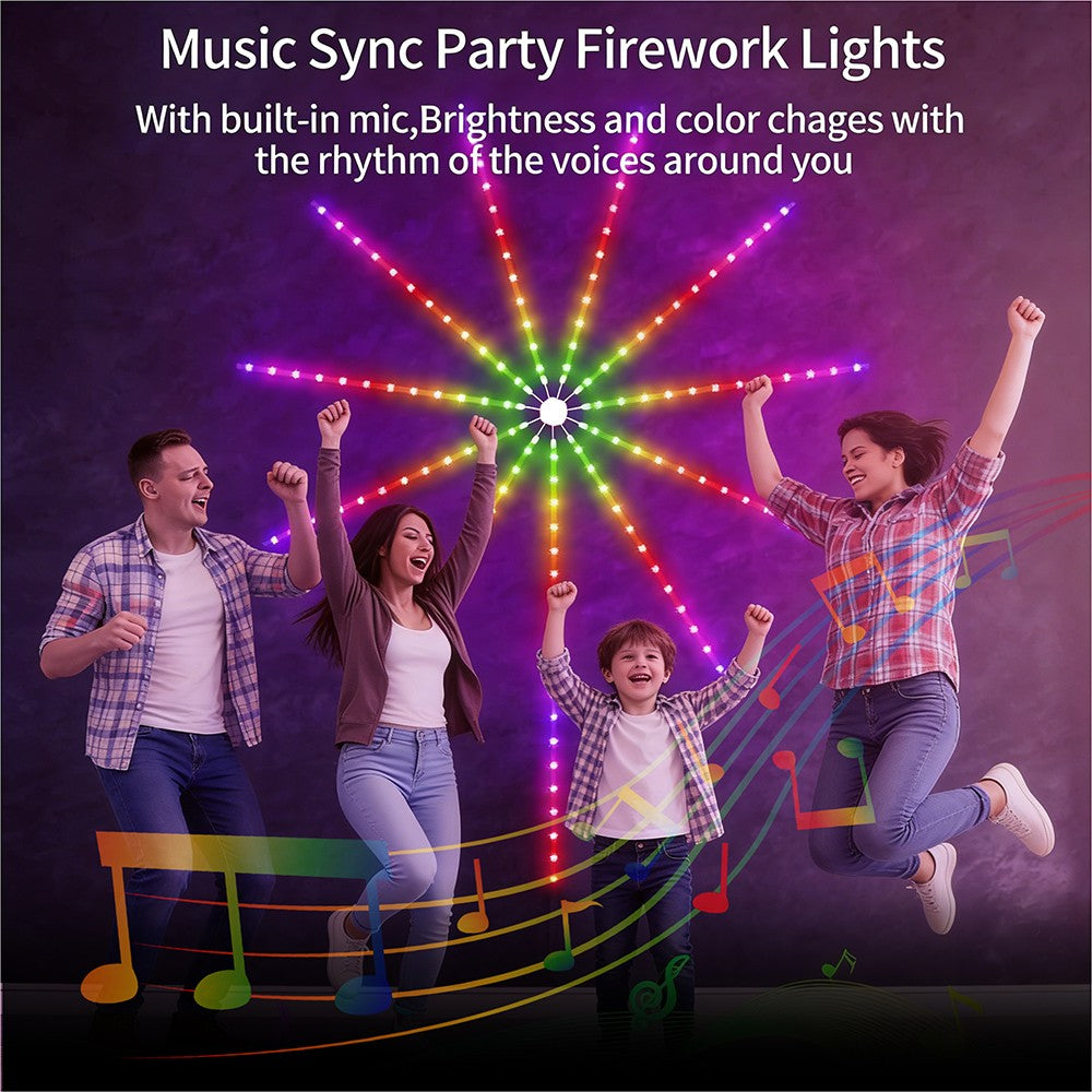 Luz Ambiente USB LED WS2812 Lâmpada Inteligente RGB para Esports Controle Remoto por APP Luz Decorativa para Festa de Fim de Ano Natal 5V