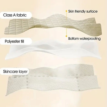 1pc Capa de Colchão 3D de Tecido Aéreo Espesso, Protetor de Colchão 100% Impermeável, Lençol com Elástico Macio e Respirável (Sem Fronha)