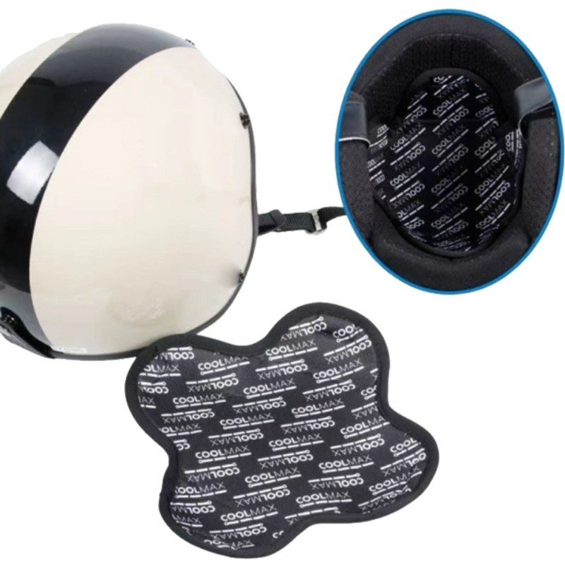 Forro Interno de Capacete de Moto, Almofada, Acolchoamento Respirável, Secagem Rápida, Absorção de Suor, Isolamento Térmico para Capacete