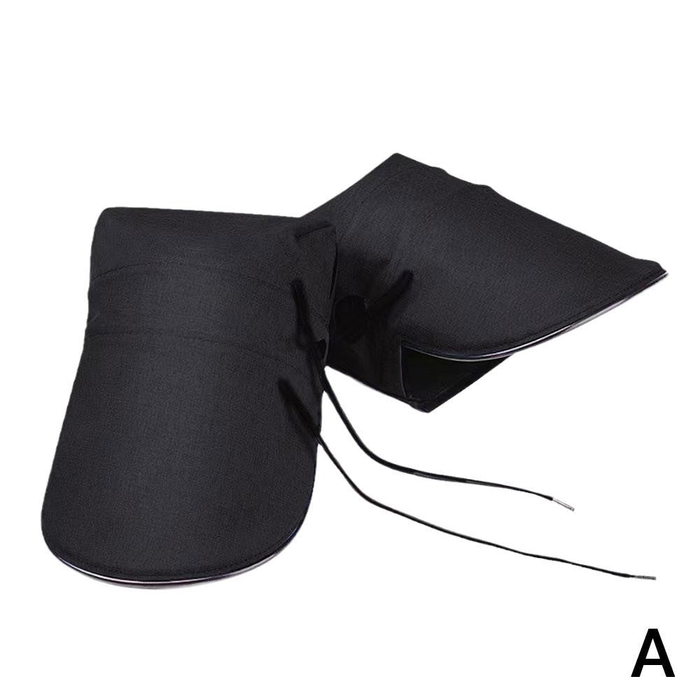 1 Par de Luvas de Guiador para Motocicletas Impermeáveis, à Prova de Vento e com Proteção Solar para a Maioria das Motos, Scooters, ATVs, Motores de Neve