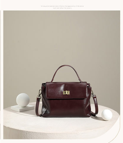 Women Cowhide Genuine Leather Tote Bag Lady Designer Luxury Soft Leather Handbag Fashion Crossbody Bags Female Shoulder Handbag