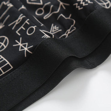 4 Pieces European and American Size MEN'S FASHION Printed Boxer Underwear Comfortable Swimming Trunks Oversized Underwear Shorts