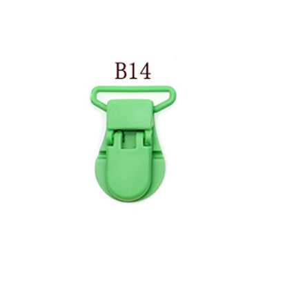 30/50/100pcs 1" 25mm Hot D Shape Plastic Baby Pacifier Clips Dummy Chain Holder Suspender Clips Clamp With Gripping Teeth