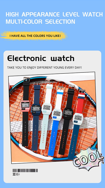 TPW 36mm Midsize Digital Watch For Women Teenage  Meter Water Resistant