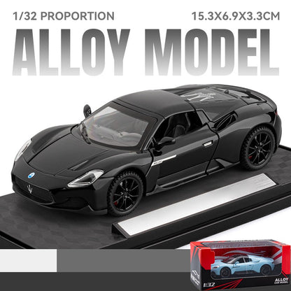 1:32 Maserati MC20 Supercar Alloy Diecast Model Car Boy’s High Simulation Miniature Holiday Present & Home Trendy Ornament Toys