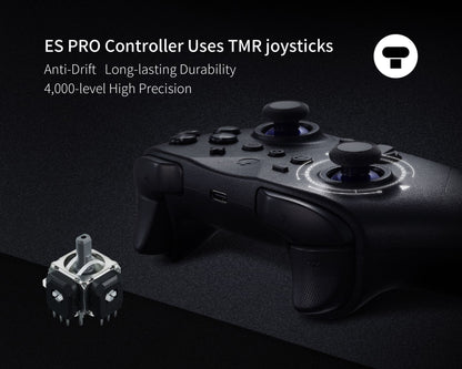 GuliKit ES Pro E-Sports Controller for Nintendo Switch 1/ 2, PC, Windows, Android Wake-up with TMR Joystick
