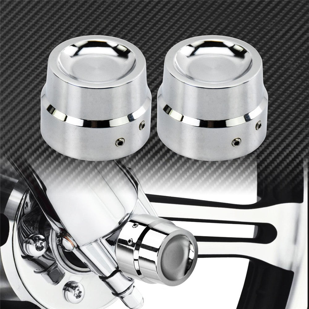 Tampa de Porca do Eixo Dianteiro de Motocicleta 29mm para Harley Sportster XL883 1200 Touring Wide Glide Dyna Fat Bob Softail Dyna VRSC