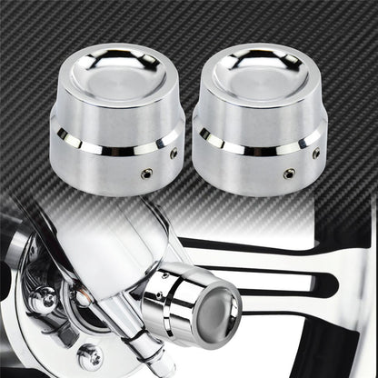 Tampa de Porca do Eixo Dianteiro de Motocicleta 29mm para Harley Sportster XL883 1200 Touring Wide Glide Dyna Fat Bob Softail Dyna VRSC