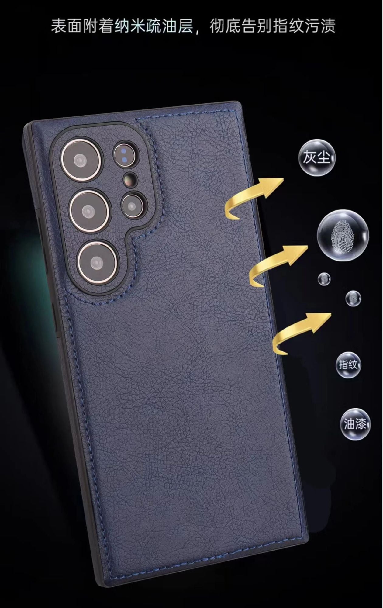 Capa de couro PU vintage de luxo para Samsung S25 Ultra S24 Plus S23 S22 S24Ultra, fina, à prova de choque, com para-choque macio