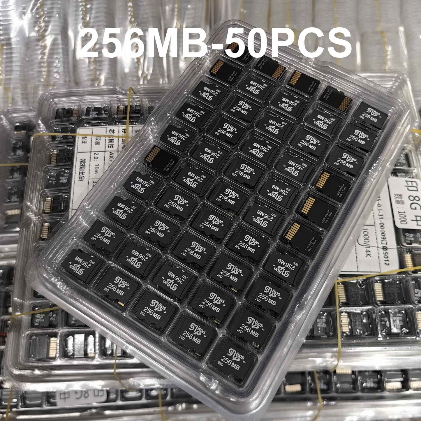 ?CeaMere 50Pcs SD TF Card Bundle, 2GB/8GB/32GB/64GB Class 10 U3 Memory Card for Smartphones Cameras Drones Action Cameras Table