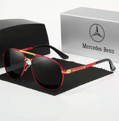 For Mercedes Benz A B C E S V Class GLB GLC GLE AMG Pilot SLK SLC ML Car High Men Anti Glare Driver Goggles Polarized Sunglasses