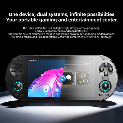 ANBERNIC RG VITA pro Handheld Game Console IPS Touchscreen 5000mAh Video Gaming Player AI Streaming Compatible RixelHK