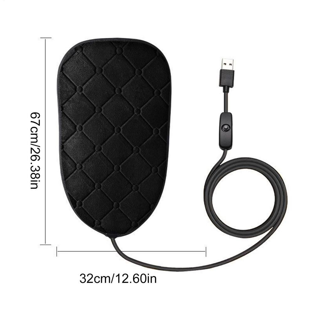 Almofada de assento de motocicleta Almofada de assento aquecida para motocicleta Almofada de scooter para clima frio para motocicleta off-road ATV Snowmobile Viagem de estrada Touring