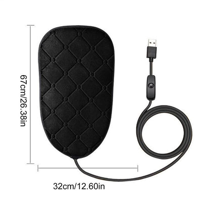 Almofada de assento de motocicleta Almofada de assento aquecida para motocicleta Almofada de scooter para clima frio para motocicleta off-road ATV Snowmobile Viagem de estrada Touring