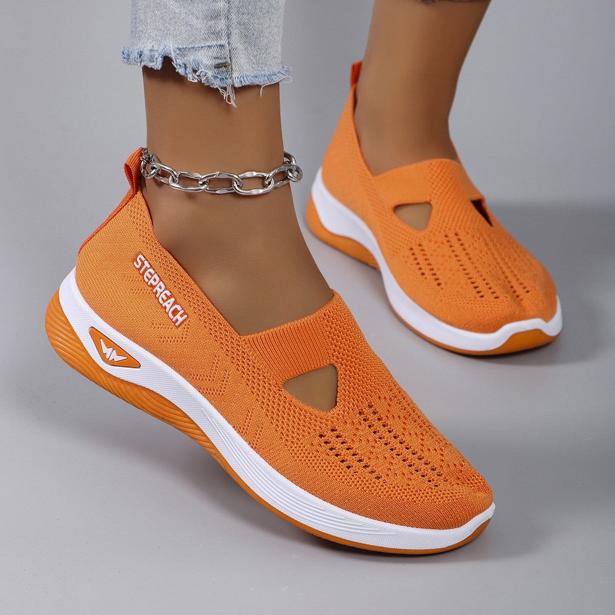Women's summer breathable mesh flat shoes women's shoes casual sneakers shoes, clearance free shipping
