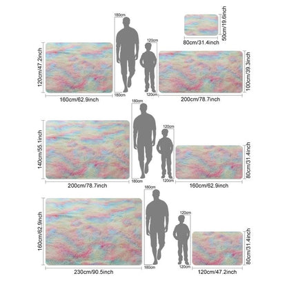 VIKAMA Upgraded Material Personalized US Dollars Bedroom Soft Non-slip Carpet Living Room Kitchen Bathroom Washable Rug Mat