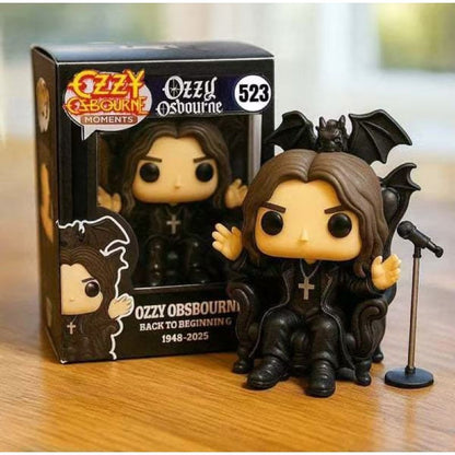 Ozzy Osborne Figure Thank You Ozzy The Final Show Resin Duck Doll Ornaments Desktop Decoration Cute Doll Fans Souvenir Gift