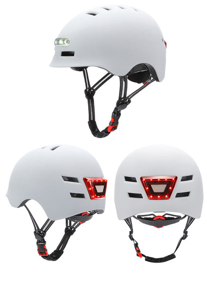 NOVO Capacete de Ciclismo Inteligente com Luz Traseira de LED Bicicleta Adulto Elétrica MTB Bicicleta de Estrada Patinete para Esporte Capacete Urbano Masculino Feminino 2#