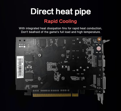 MLLSE GTX 750Ti 4GB Placa de Vídeo GDDR5 128Bit HDMI DVI VGA PCI-E 3.0 Geforce GPU Gtx 750ti Placa de Vídeo para Jogos