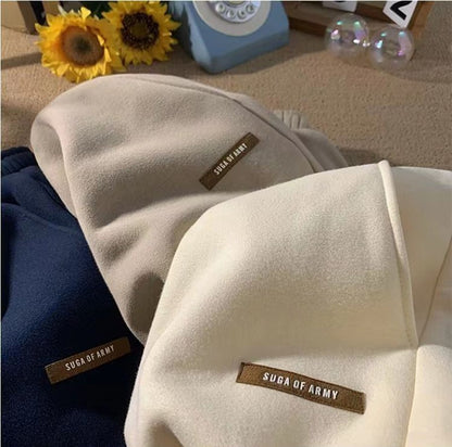 Fleece Sweatpants Women Winter Warm Casual Harem Pants Korean Fashion All Match Loose Thick Warm Trousers Female Autumn New