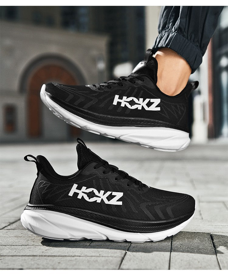 Tênis de Corrida Masculino com Placa de Carbono e Amortecimento de Ar, Tênis Esportivo Feminino Macio e Robusto, Sapatos Casuais para o Dia a Dia e Caminhada ao Ar Livre