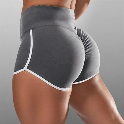 Sports Shorts Women High Waist Gym Shorts Female Cycling Shorts Running Yoga Shorts Push Up Workout Legging For Ladies