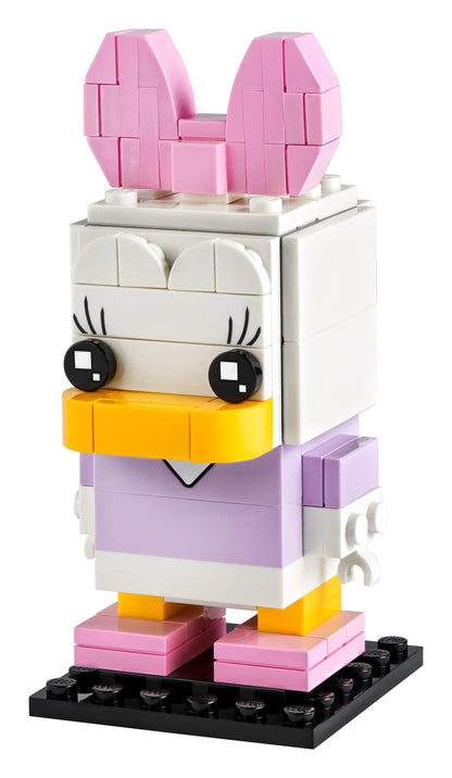 Lego Bloco Fangtouzi Série 40476 Margarida Pato Brinquedo de Montar Quebra-Cabeça Infantil Presente